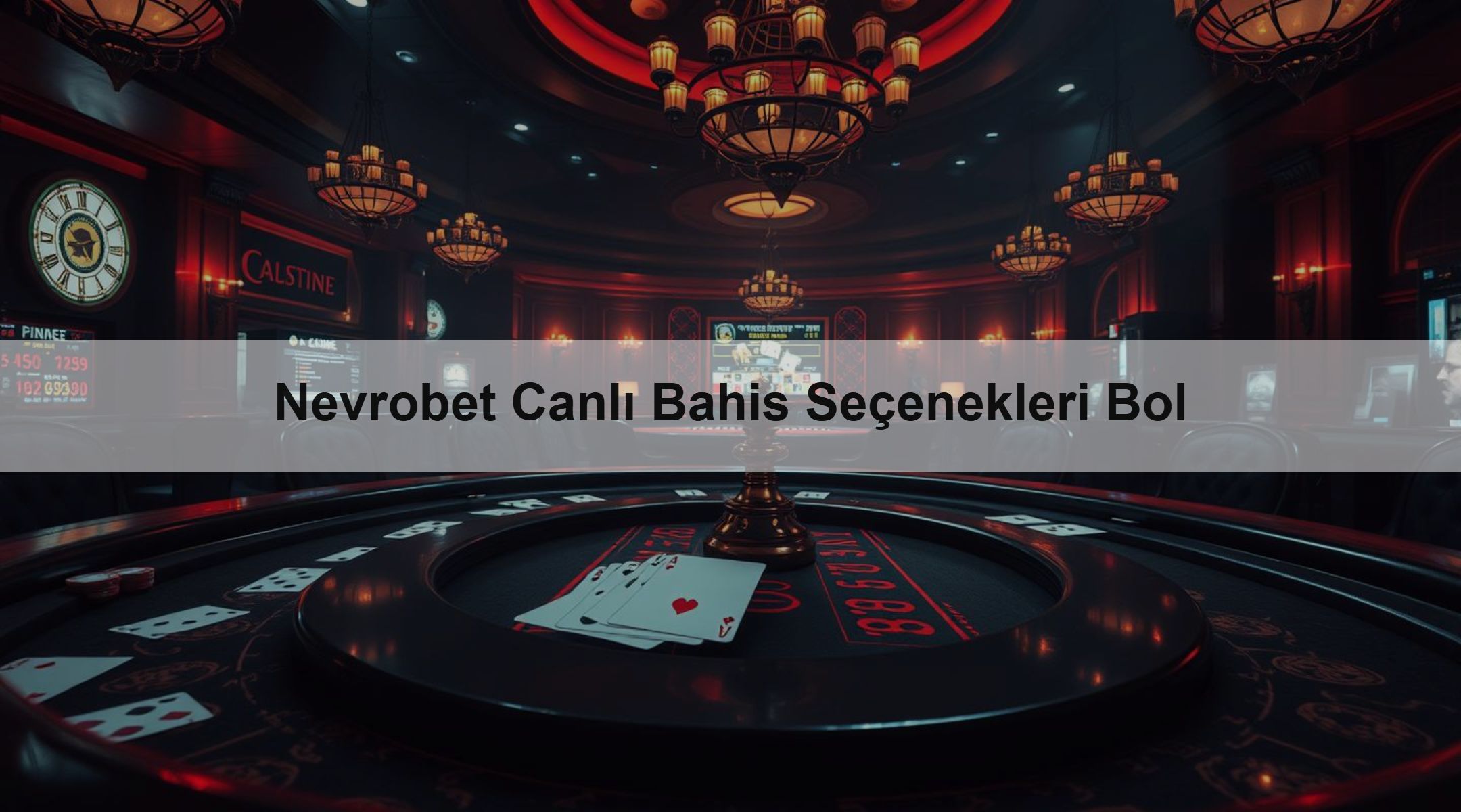Nevrobet Canlı Bahis Seçenekleri Bol